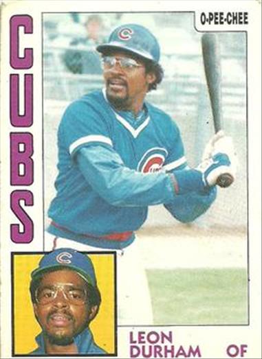 1984 O-Pee-Chee Baseball Cards 209     Leon Durham